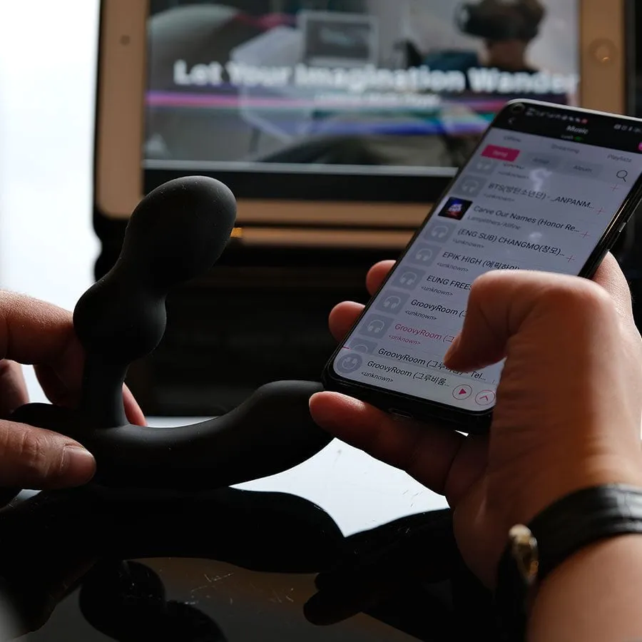 Lovense Edge 2 App Controlled Flexible Vibrating Silicone Prostate Massager