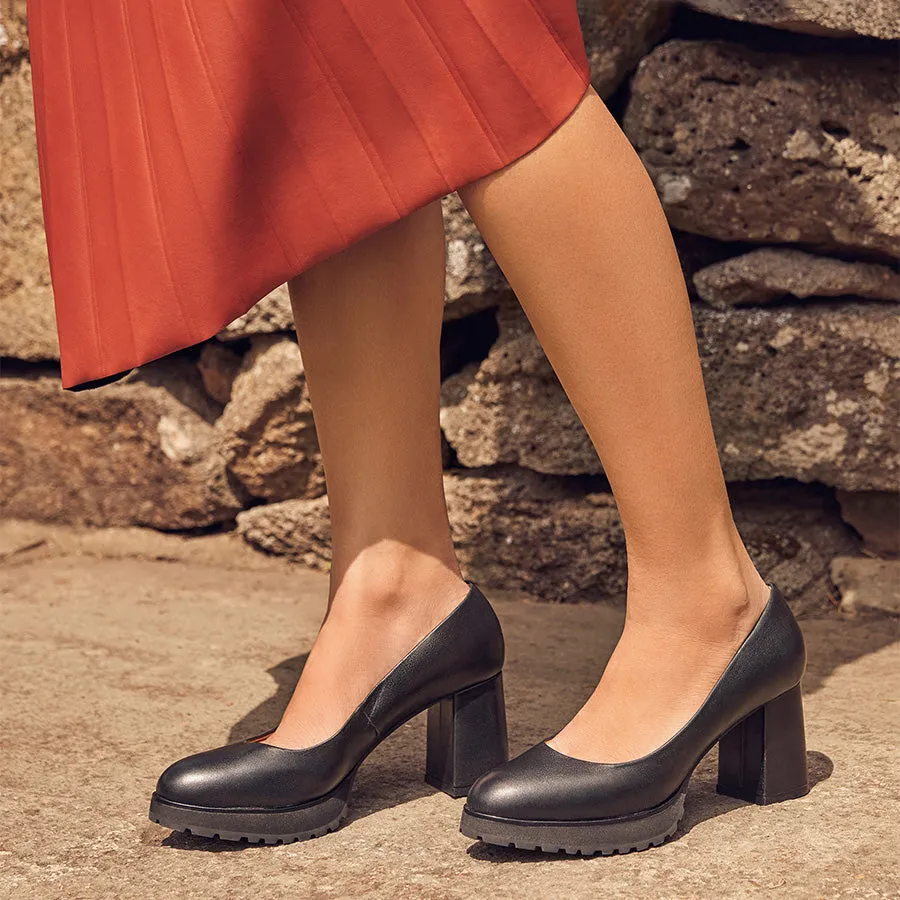 Lucky Leather Heel