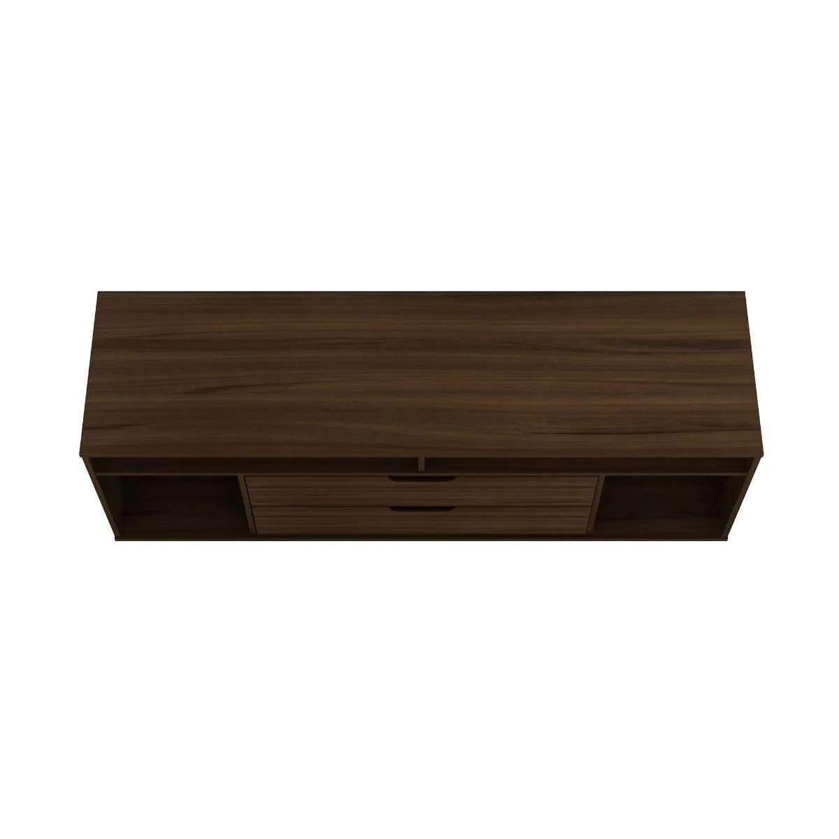 Manhattan Comfort Rockefeller 63 inch TV Stand with Metal Legs