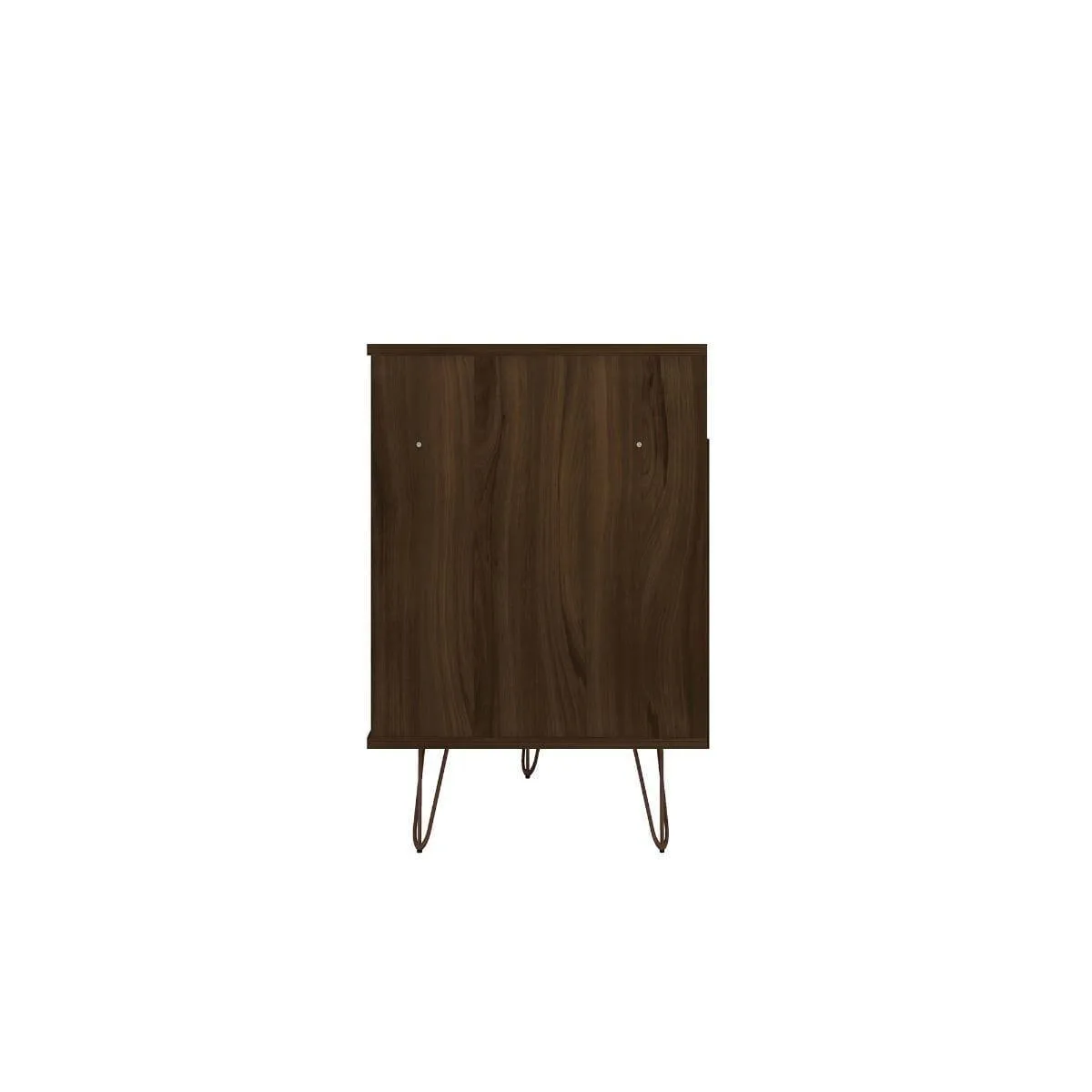 Manhattan Comfort Rockefeller 63 inch TV Stand with Metal Legs