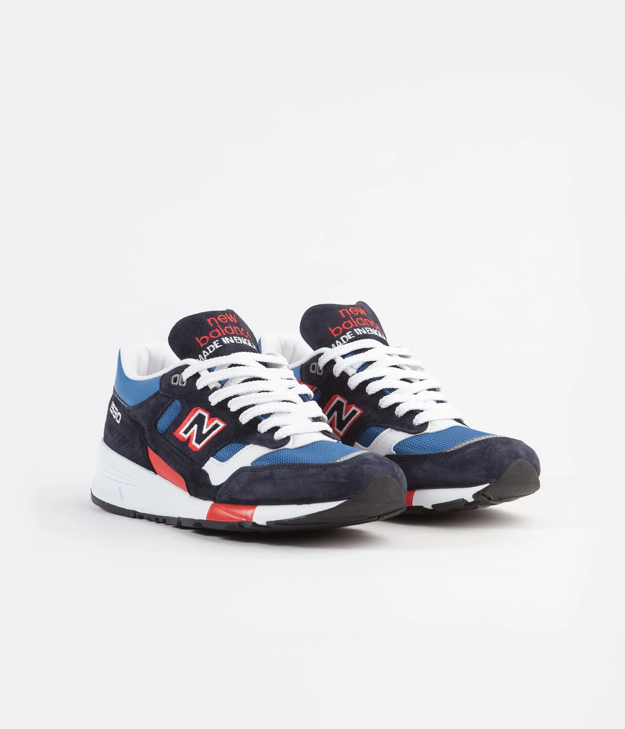New Balance 1530 Made in UK Shoes - Navy / Blue / Red