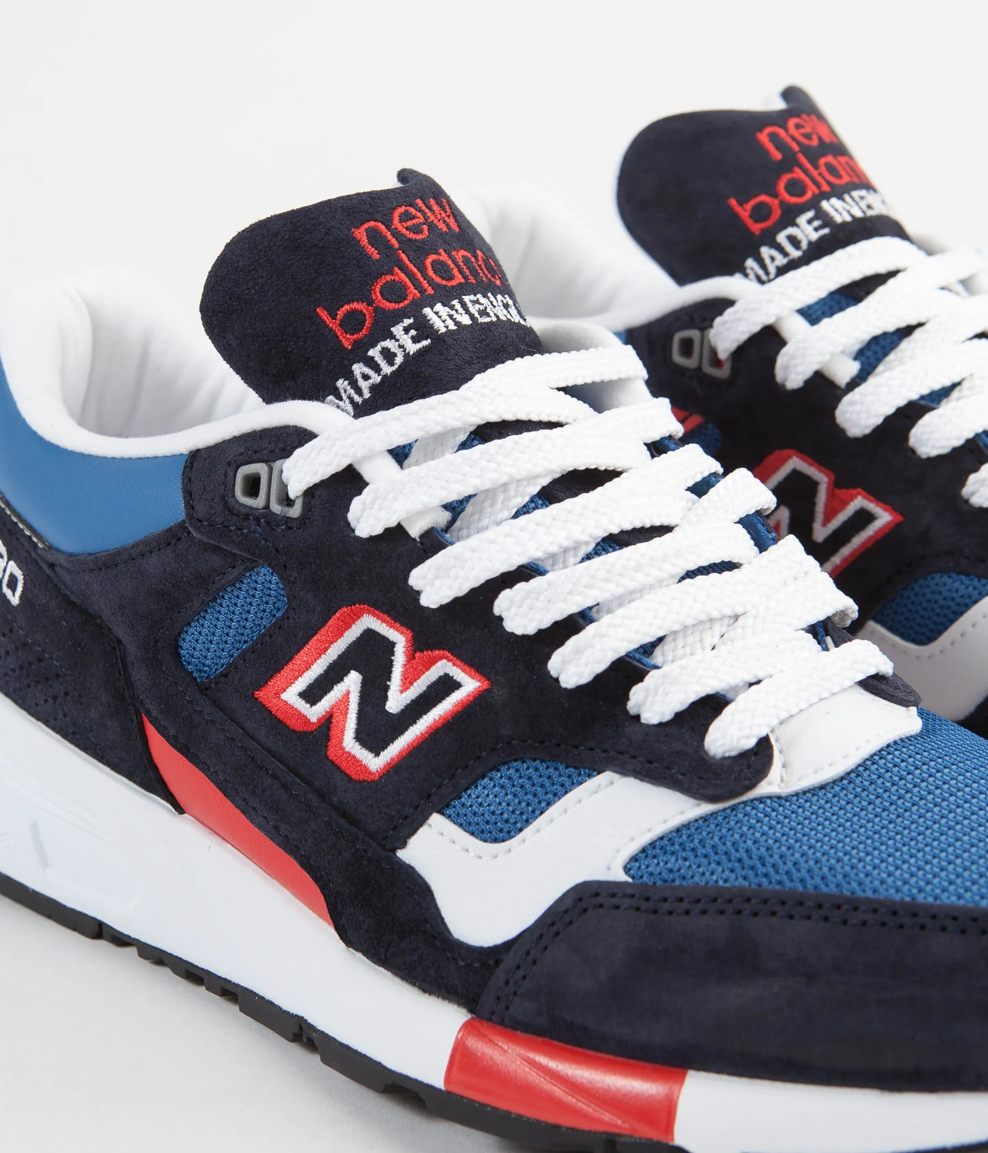 New Balance 1530 Made in UK Shoes - Navy / Blue / Red