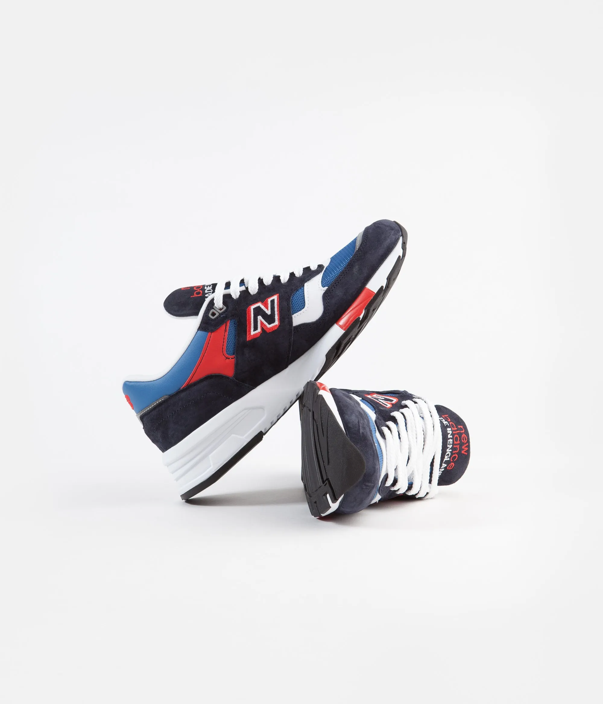 New Balance 1530 Made in UK Shoes - Navy / Blue / Red