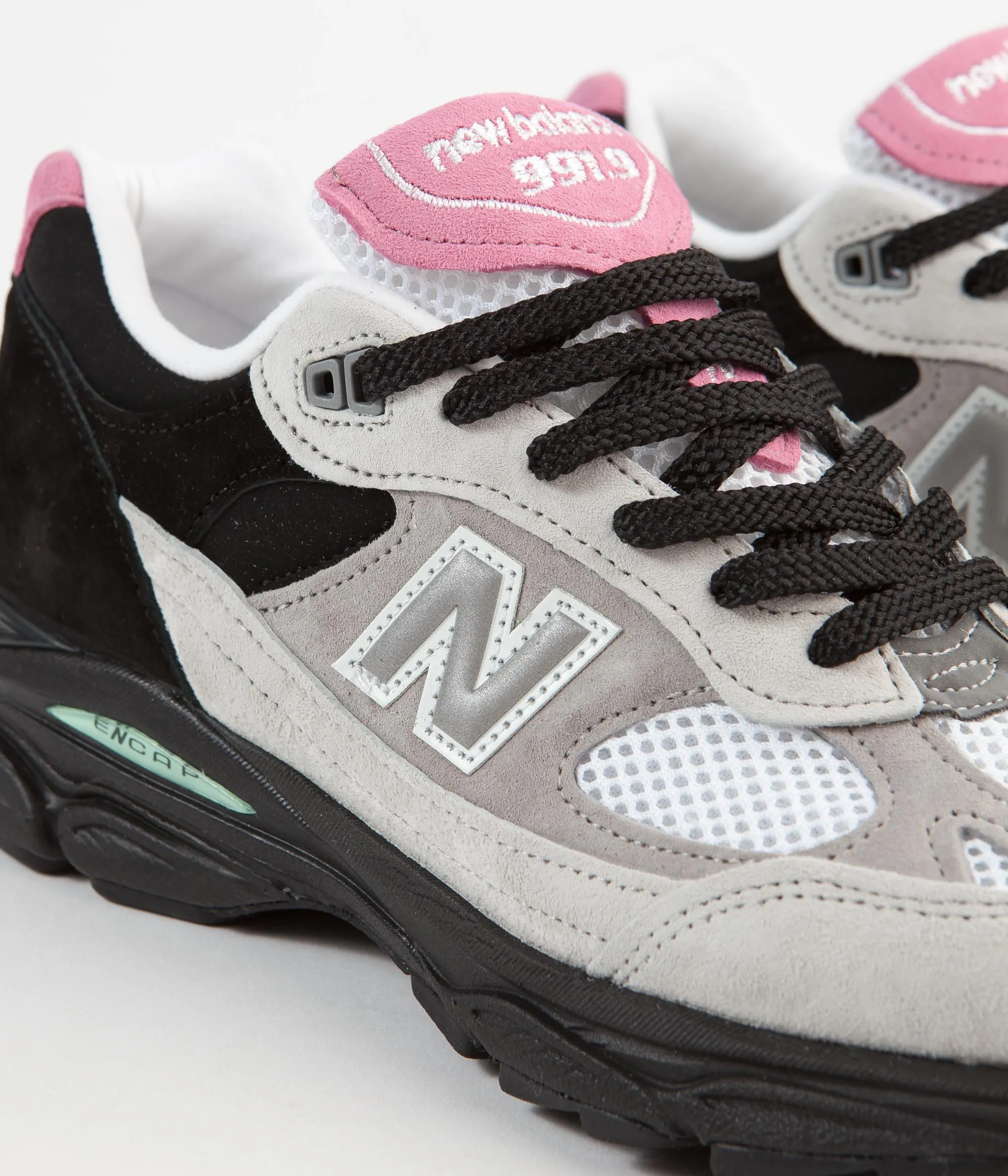 New Balance 991.9 Made In UK Shoes - White / Black / Grey