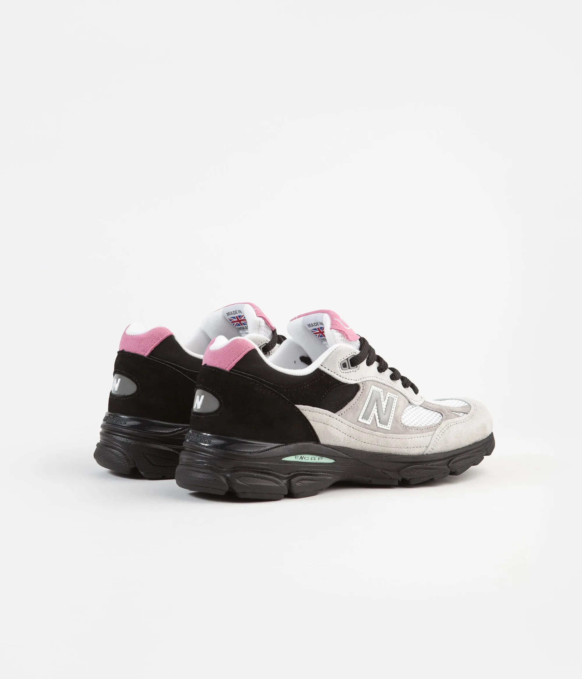 New Balance 991.9 Made In UK Shoes - White / Black / Grey