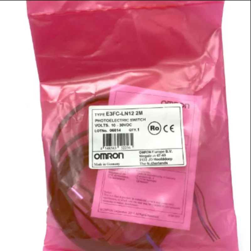 Omron 2m 6ft Compact Photoelectric Sensor E3FC-LN12 2M