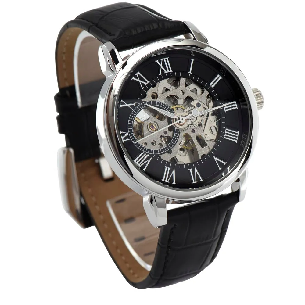 Openwork Watch (with Father-focused message card)