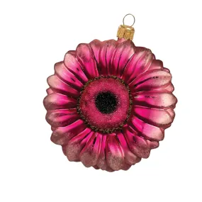 Pink Daisy Ornament