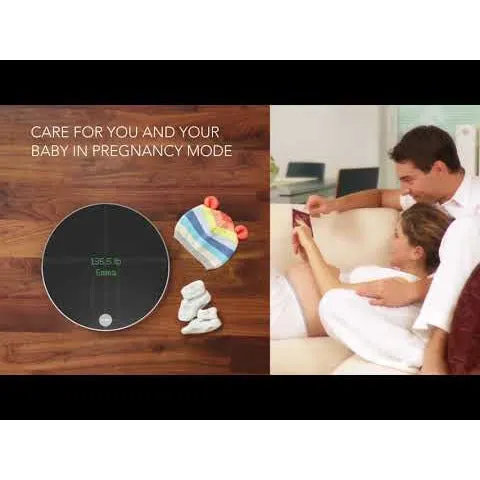 QardioBase 2 Wireless Smart Scale & Body Analyser - Arctic White