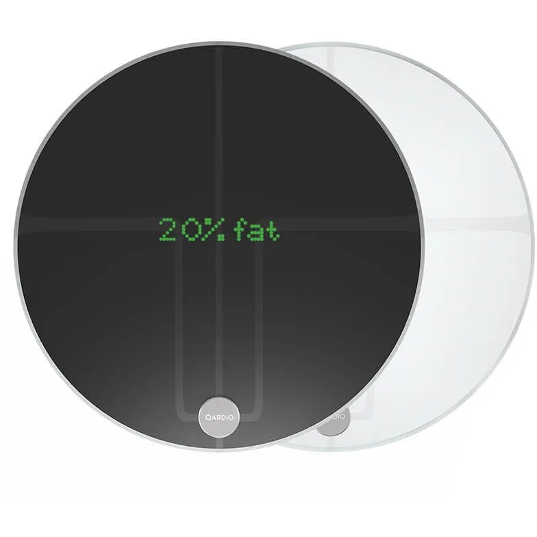 QardioBase 2 Wireless Smart Scale & Body Analyser - Arctic White