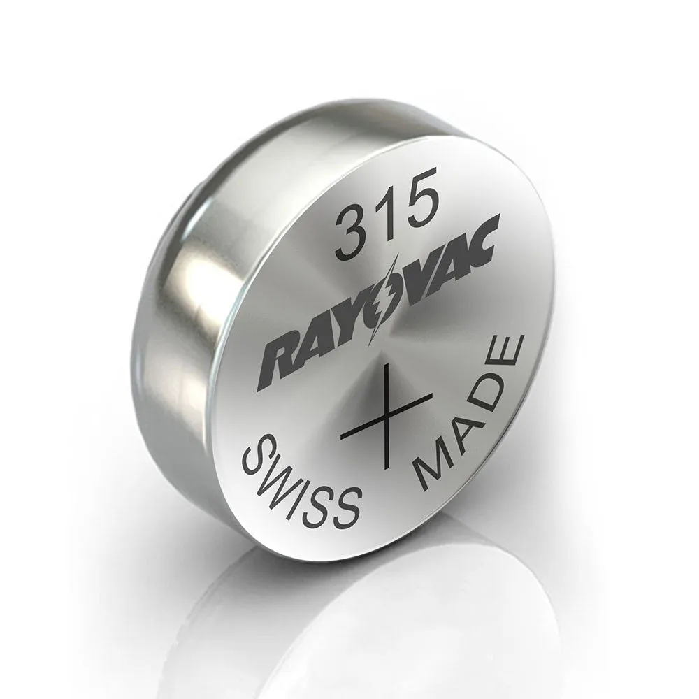 Rayovac 315 Watch Battery Sr716Sw Swiss Made Silver Oxide - All Pack