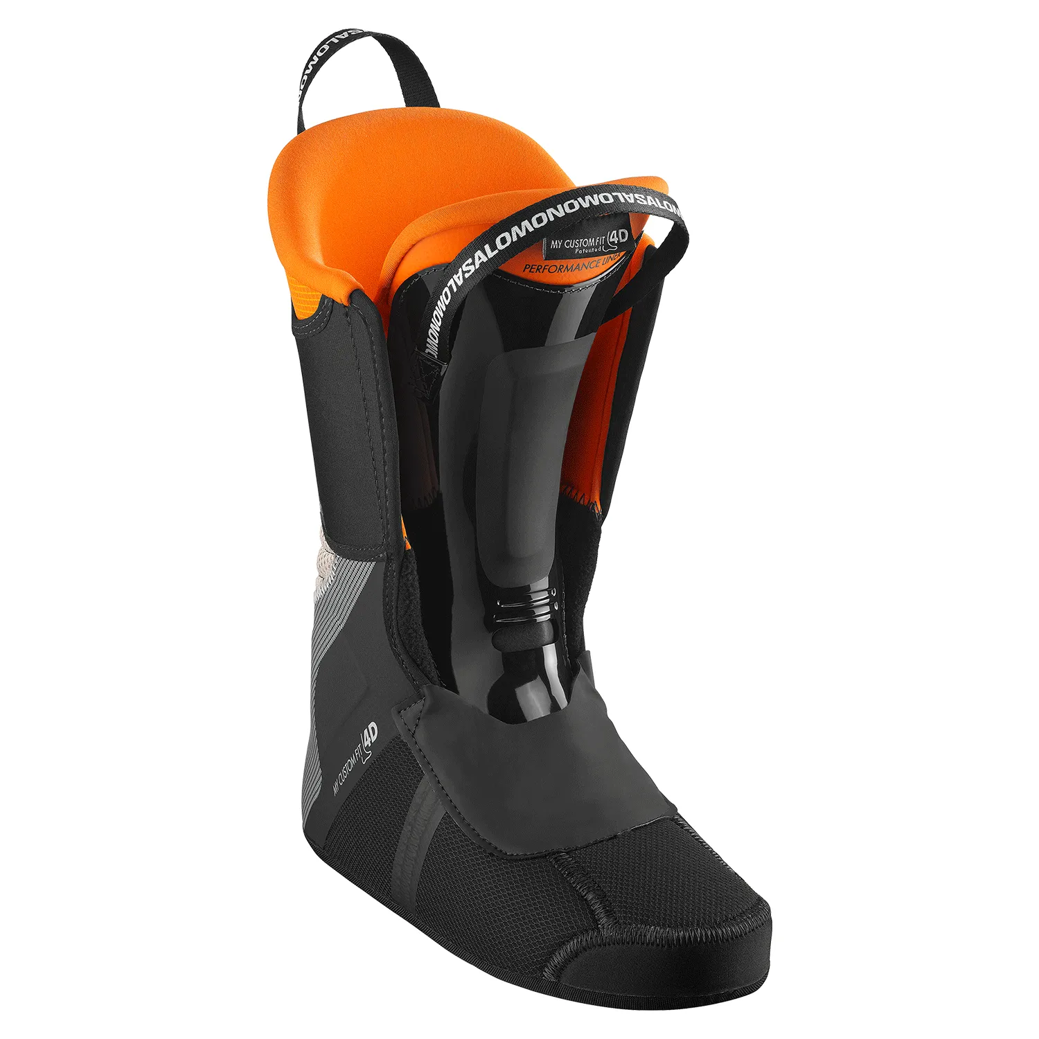 Salomon Men's Shift Alpha Boa 110 Ski Boot 2025 Black/Orange Tiger