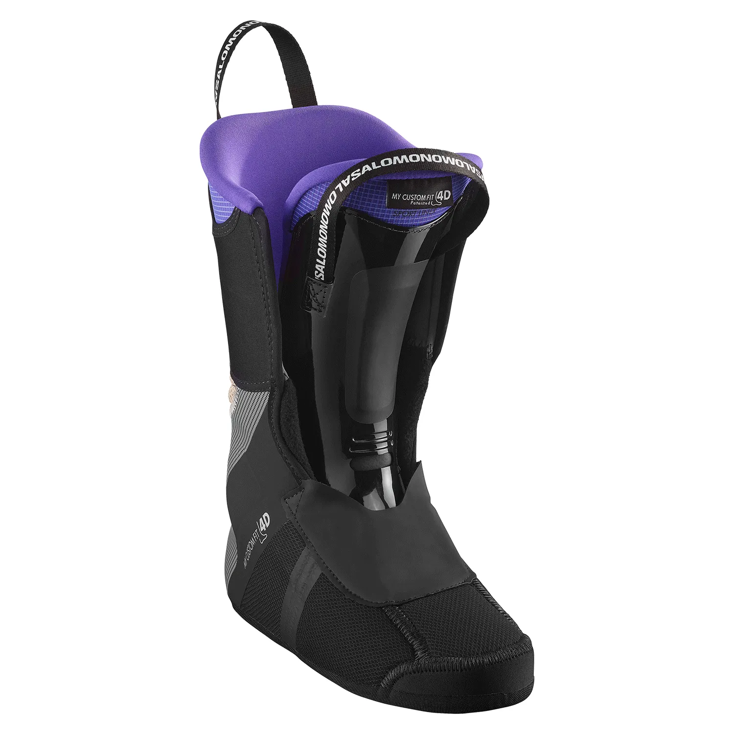 Salomon Women's Shift Alpha Boa 95 Ski Boot 2025 Black/Ultra Violet