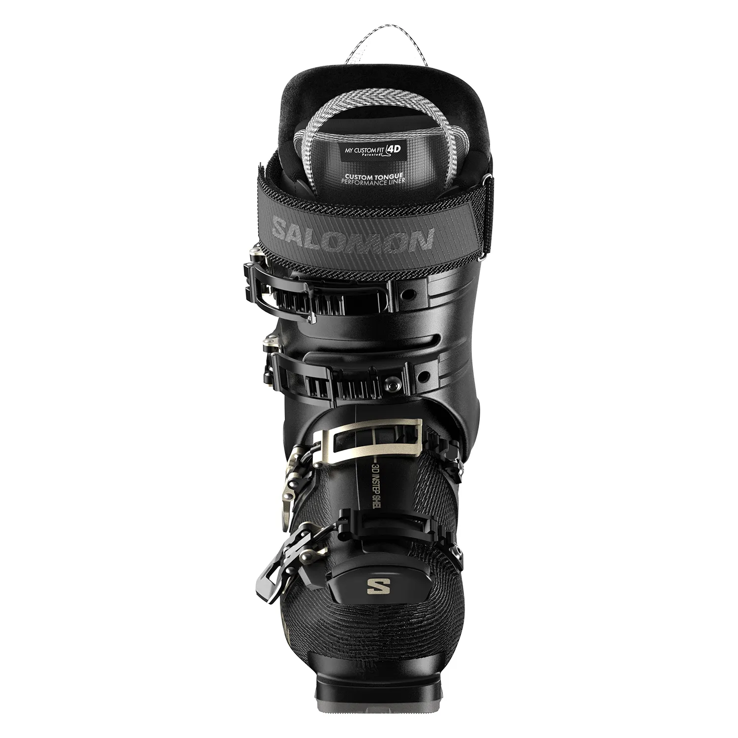 Salomon Women's S/Pro Alpha 110 GW Ski Boot 2025 Black/Light Bronze Metallic