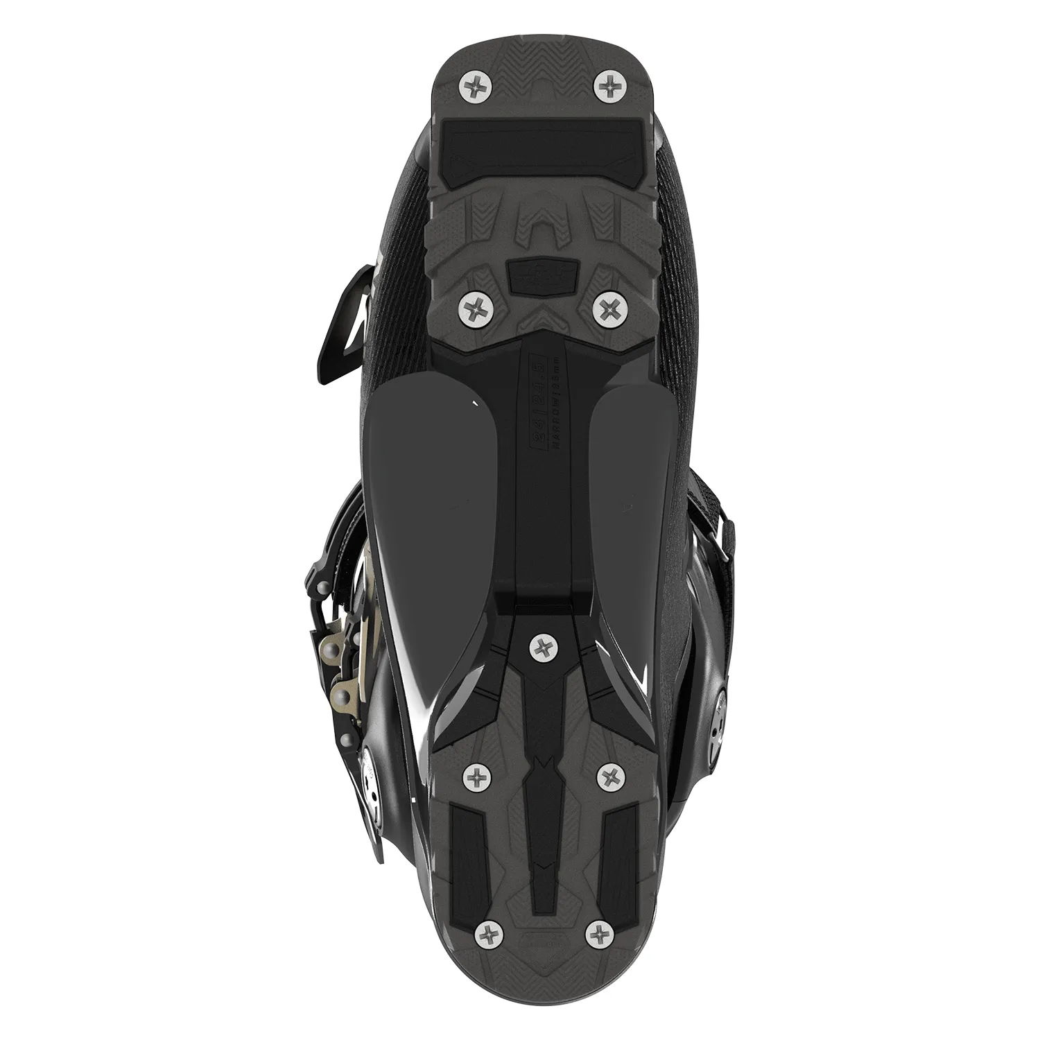Salomon Women's S/Pro Alpha 110 GW Ski Boot 2025 Black/Light Bronze Metallic
