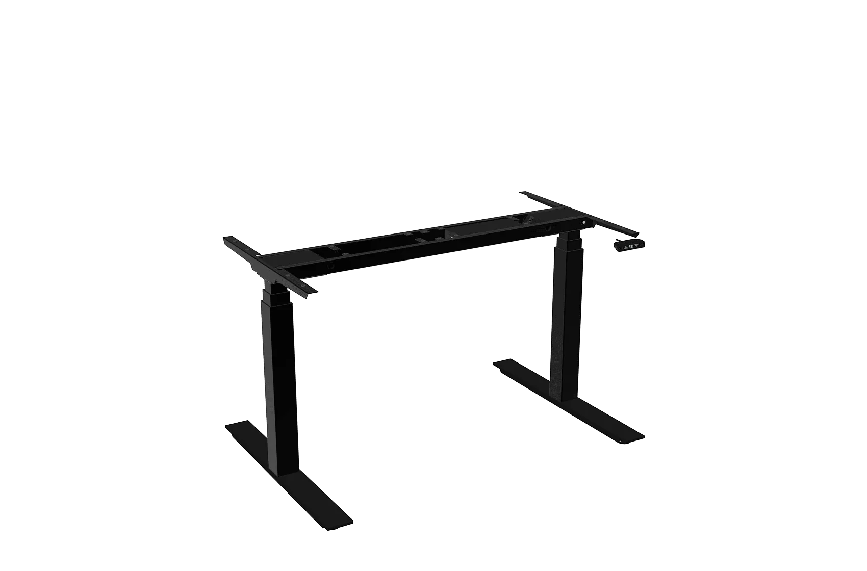 Sit-to-Stand 2-Leg Desk Frame Only: M2