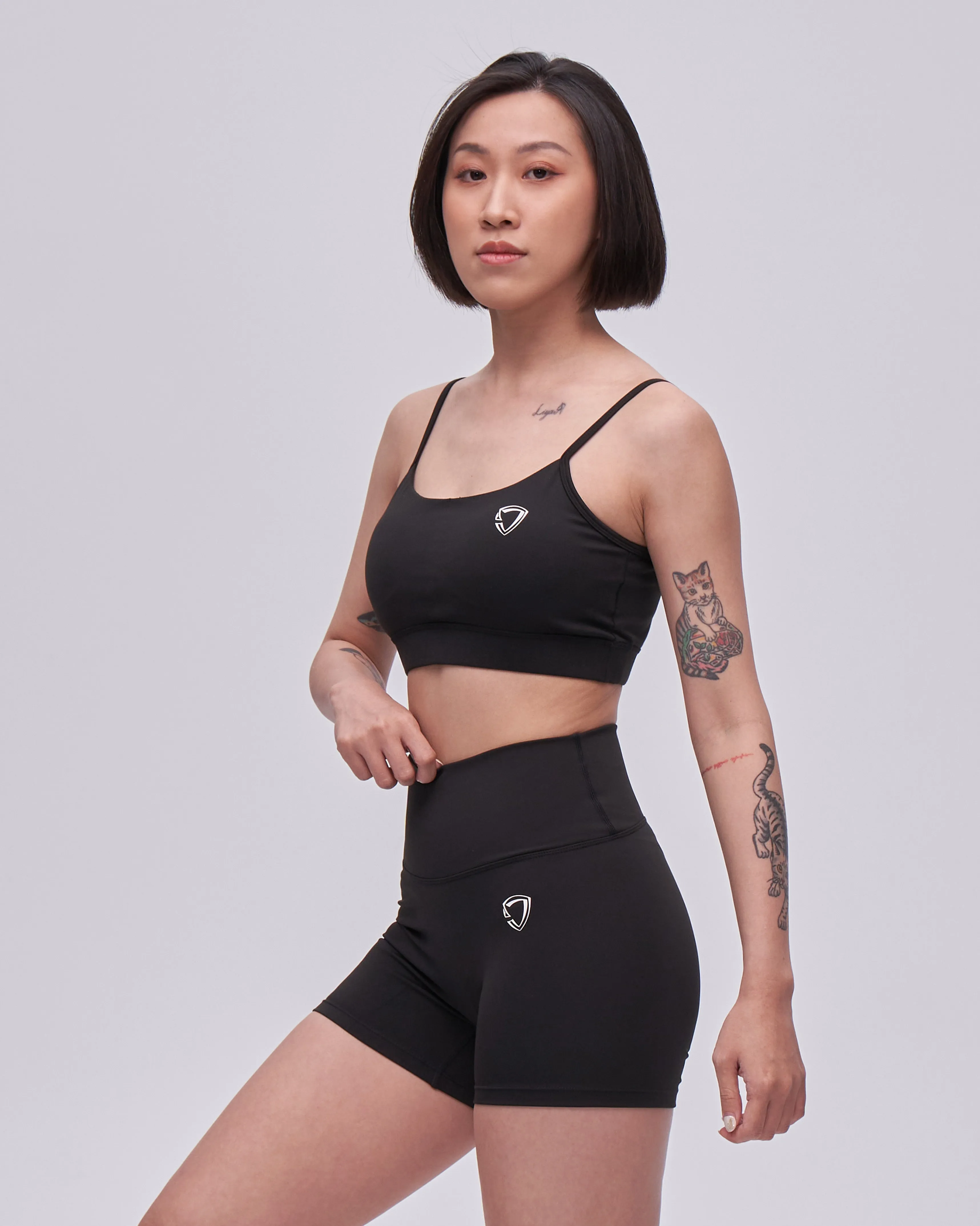 Straps Sports Bra