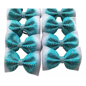Tailless Crystal Ombré Hair Bow