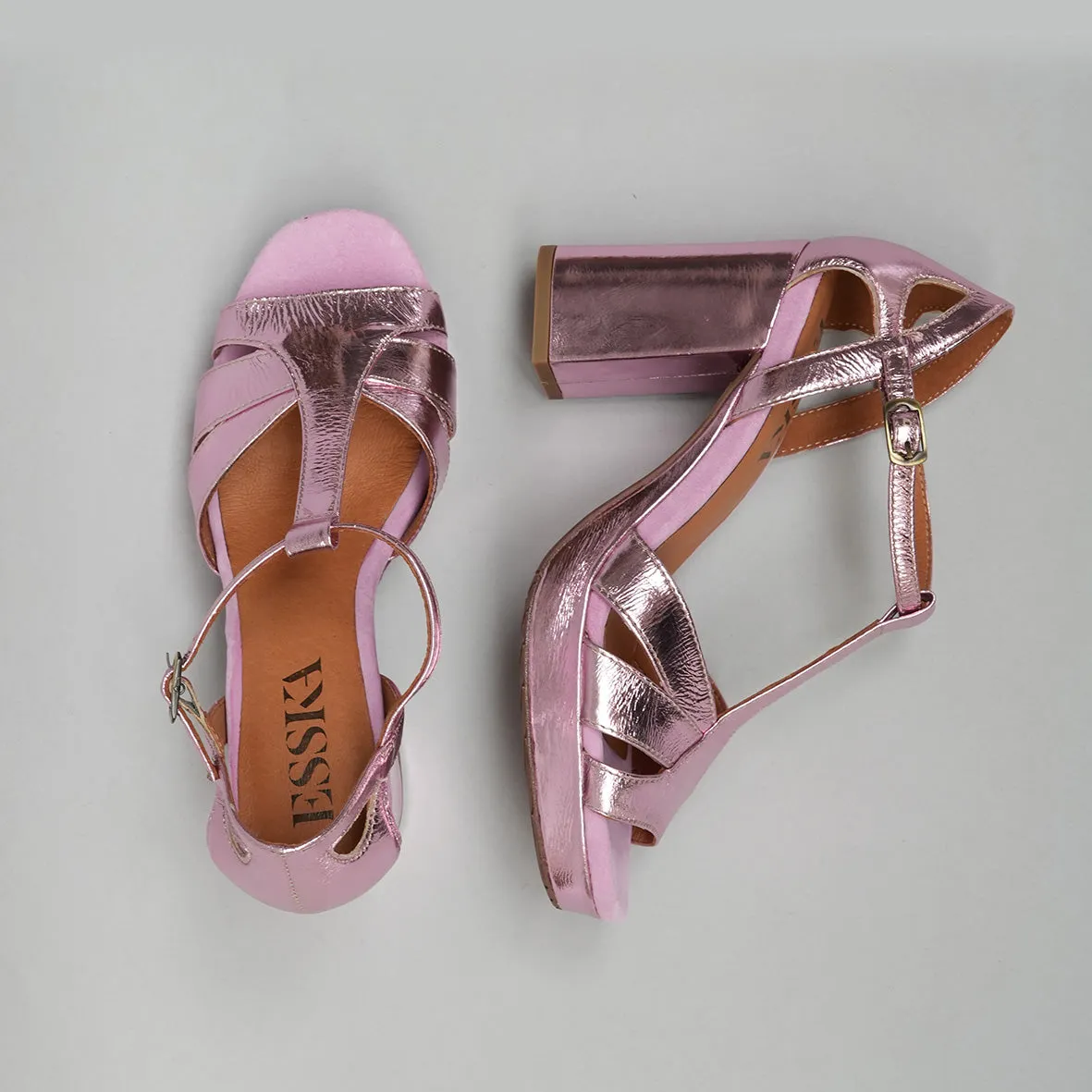 Valerie Pink Metallic