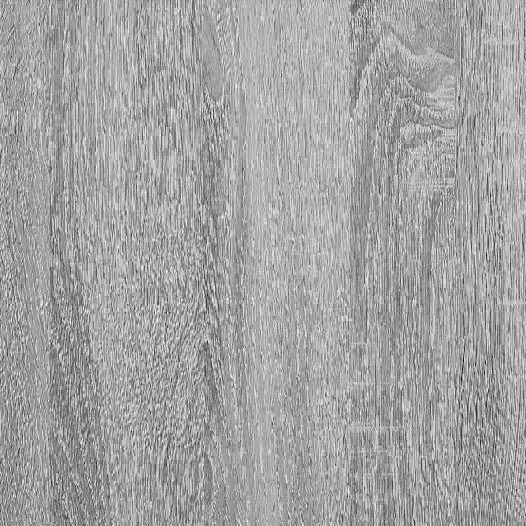 vidaXL Book Cabinet Grey Sonoma 40x35x170.5 cm Engineered Wood