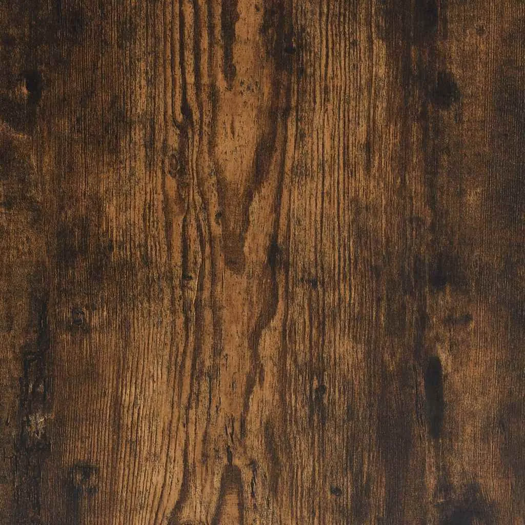 vidaXL Book Cabinet Smoked Oak 40x35x170.5 cm Engineered Wood