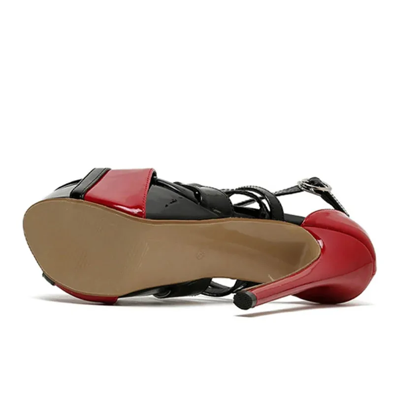 Women's straps super high heel Sandals Shoes