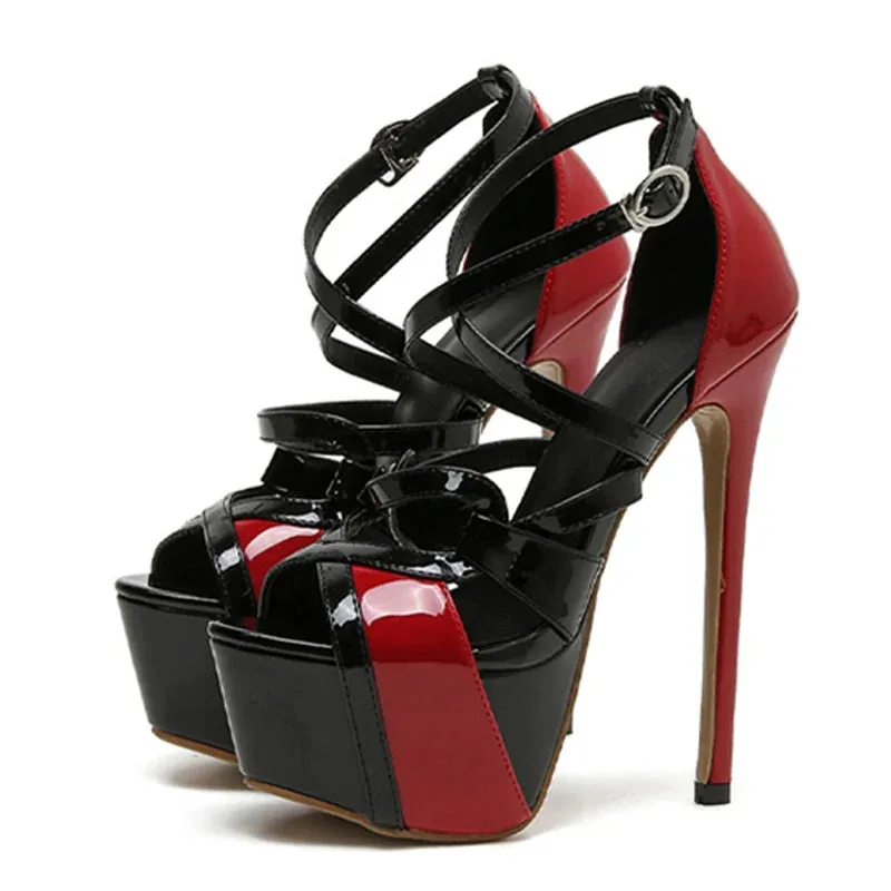 Women's straps super high heel Sandals Shoes