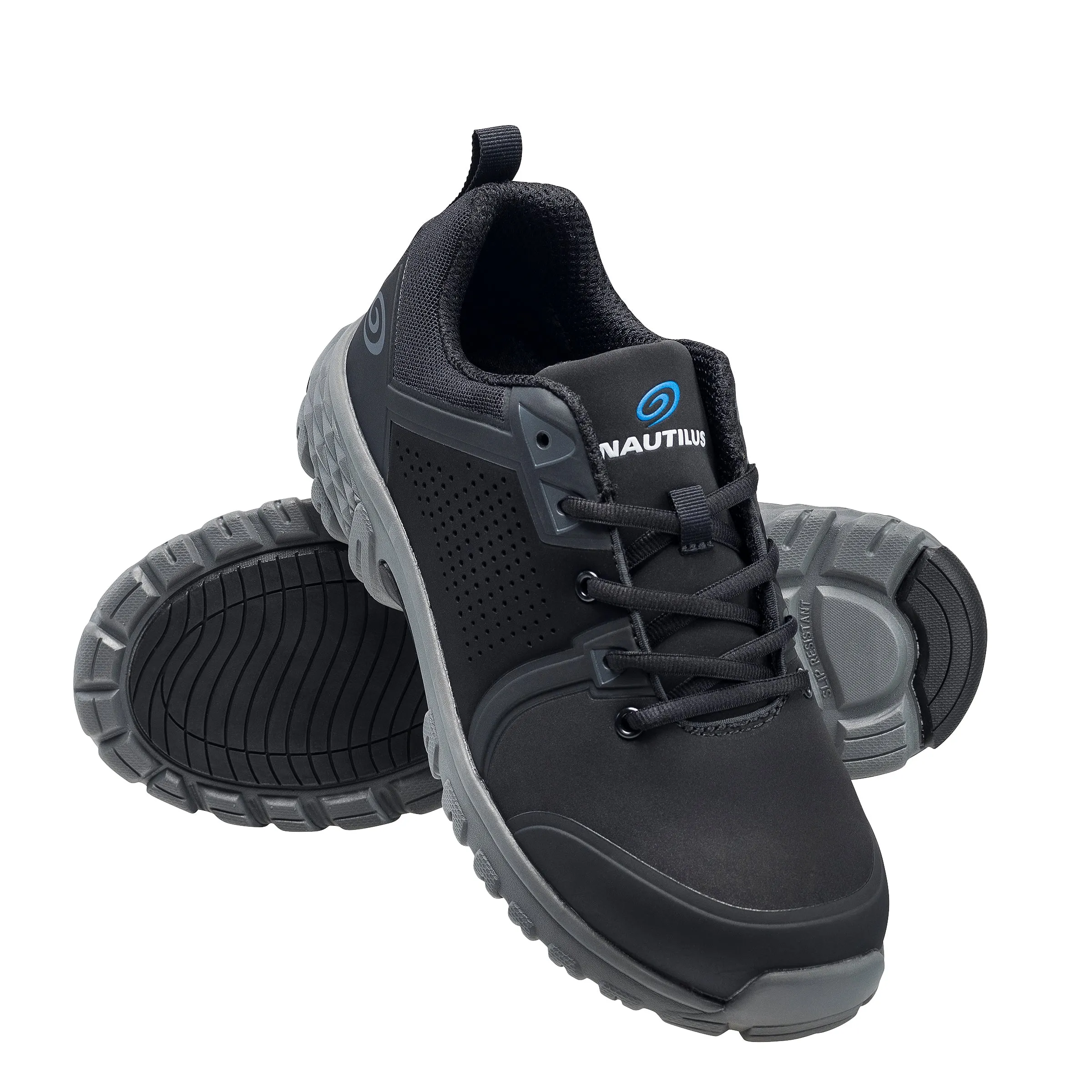 Zephyr Black Alloy Toe SD10 Athletic Work Shoe
