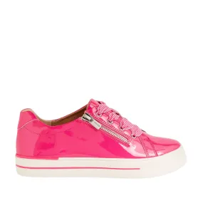 ZIERA AUDRY HOT PINK PATENT