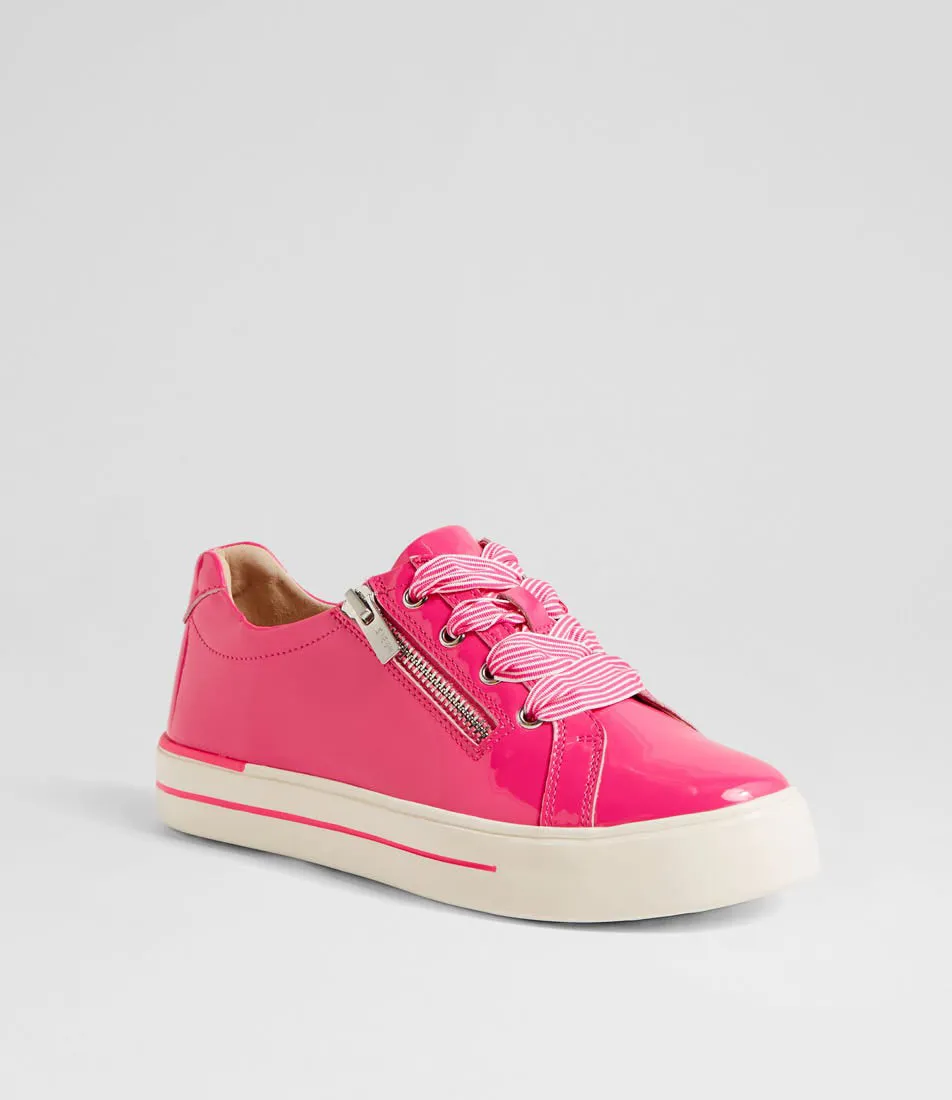ZIERA AUDRY HOT PINK PATENT